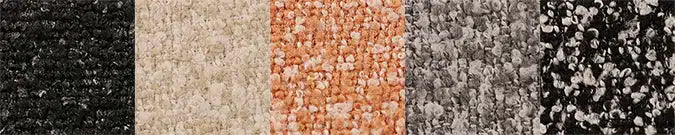 Menelamé Pflegehinweise – Material- und Farbmuster-Vorschau der exklusiven Outdoor-Stoffe SDP (Solution-Dyed Polyester)